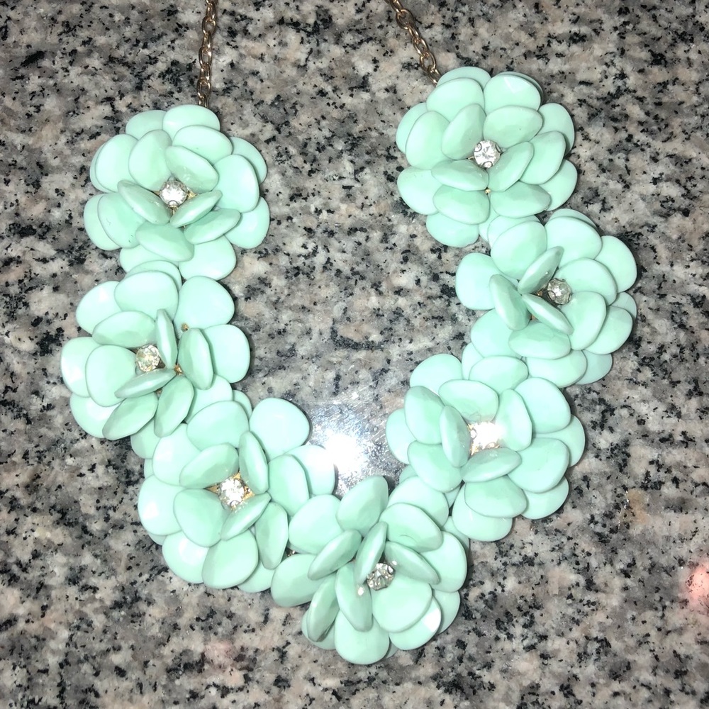 J.Crew flower necklace